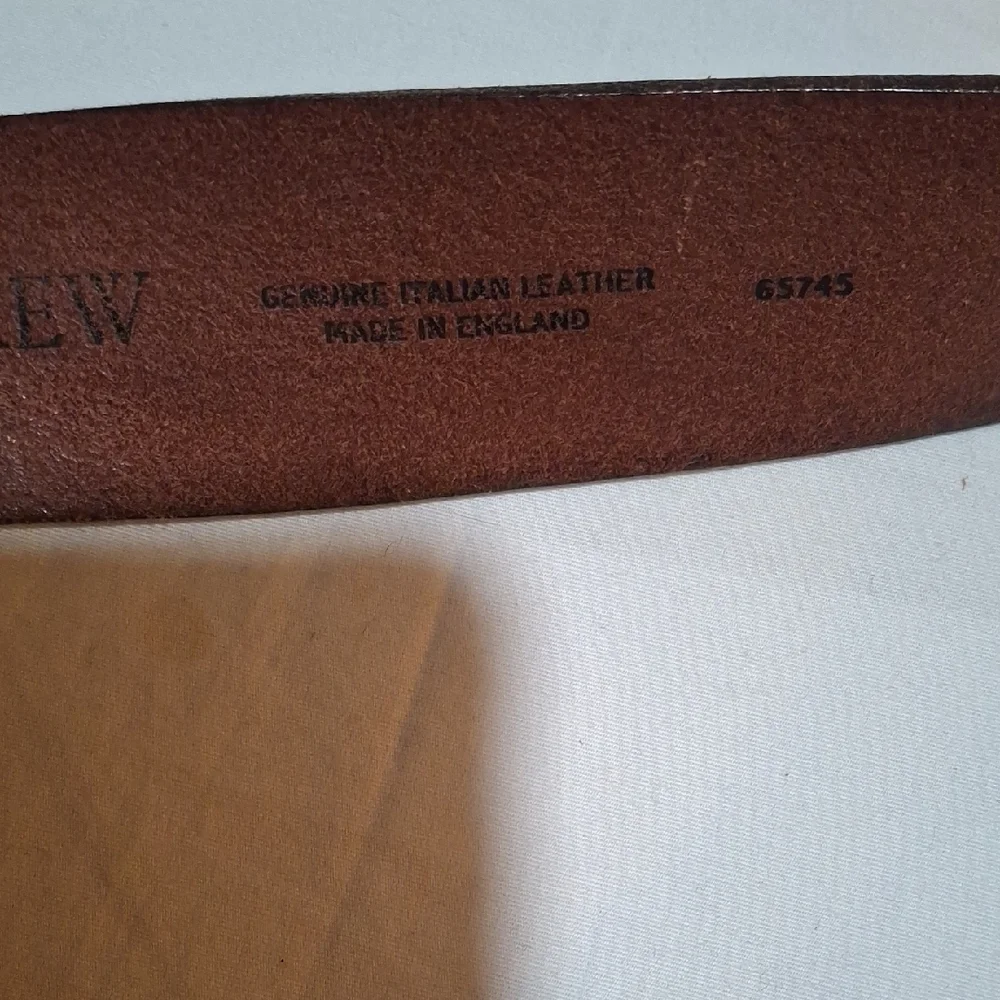 J. Crew Men's Brown Leather Belt Bag Size M